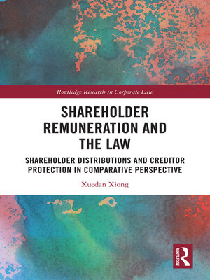 cover image of Shareholder Remuneration and the Law